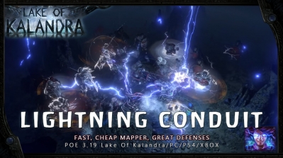 [Lake of Kalandra] PoE 3.19 Elementalist Lightning Conduit Easy Starter Build